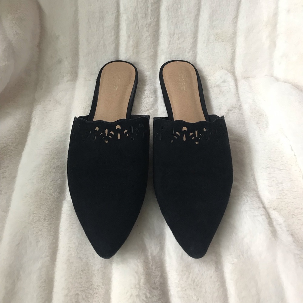 Joe’s Jeans Black Martha Mules - Picture 3 of 8